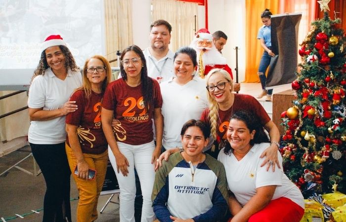 Confraternização de Fim de Ano no Cotolengo Sul-Mato-Grossense